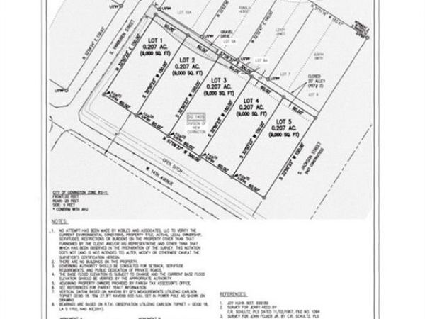 W 14TH (LOT 12) Avenue , Covington, LA 70435