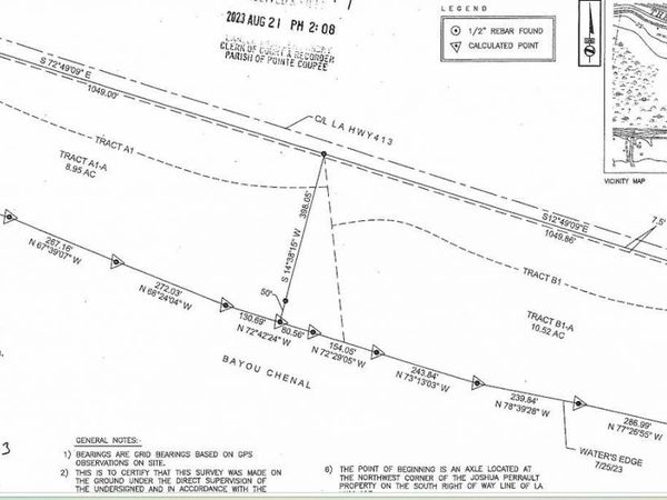 HWY 413 Island Rd, Jarreau, LA 70749