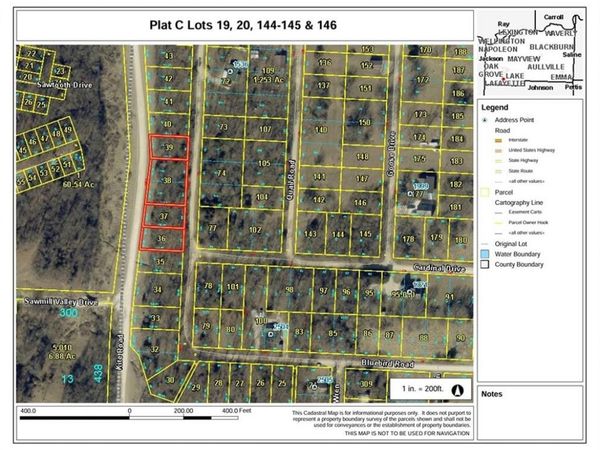 Plat C Lot 19-20&144-146 Bluebird Road, Odessa, MO 64076