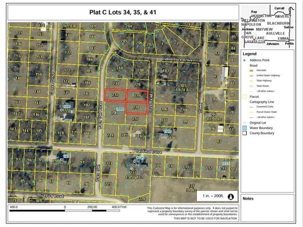 Plat C Lots 34,35&41 Barn Owl Road, Odessa, MO 64076