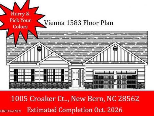 1005 Croaker Court, New Bern, NC 28562
