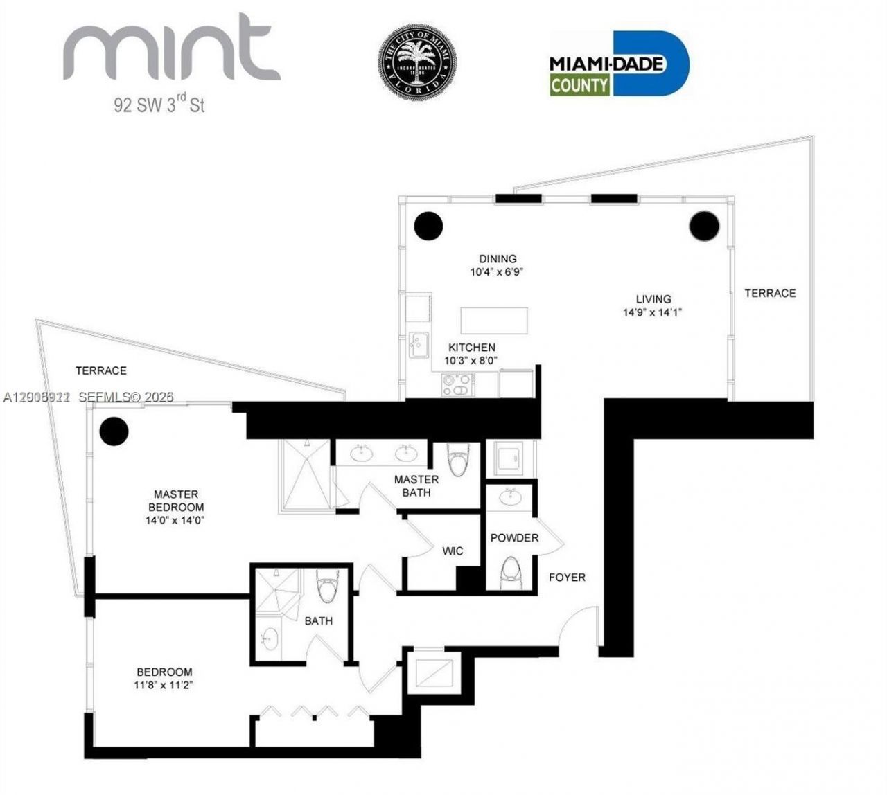 92 SW 3rd St , Unit 2510, Miami, FL 33130 Photo