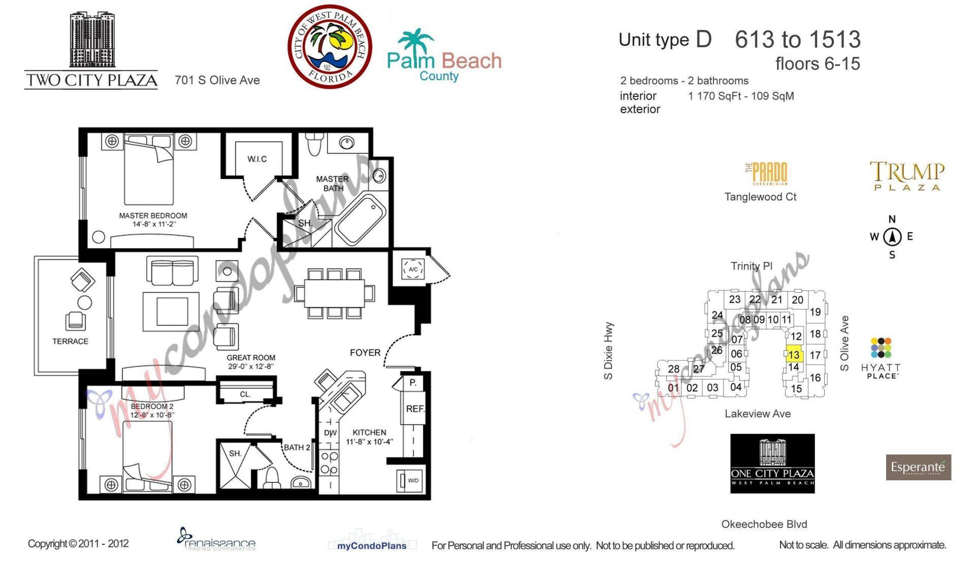 701 S Olive Avenue, Unit 1213, West Palm Beach, FL 33401 Photo