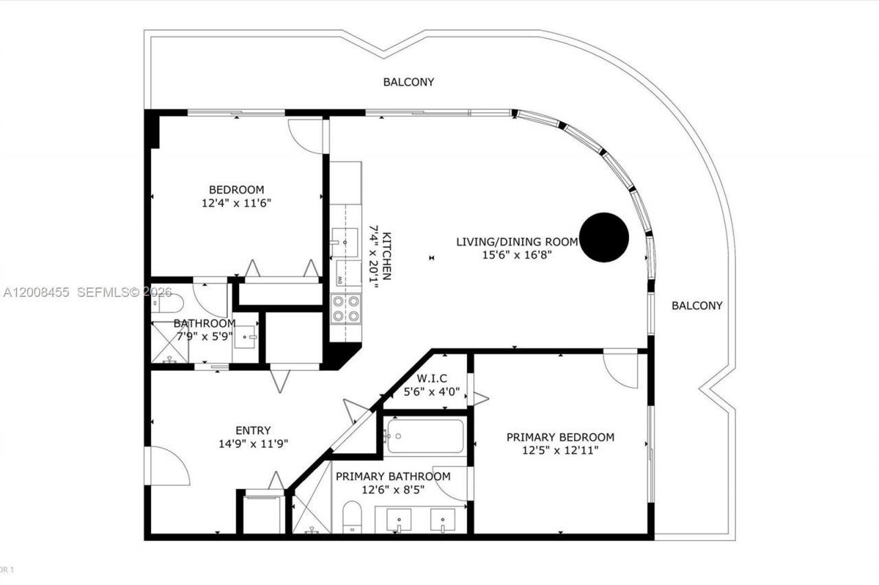 55 SW 9th St, Unit 1103, Miami, FL 33130 Photo