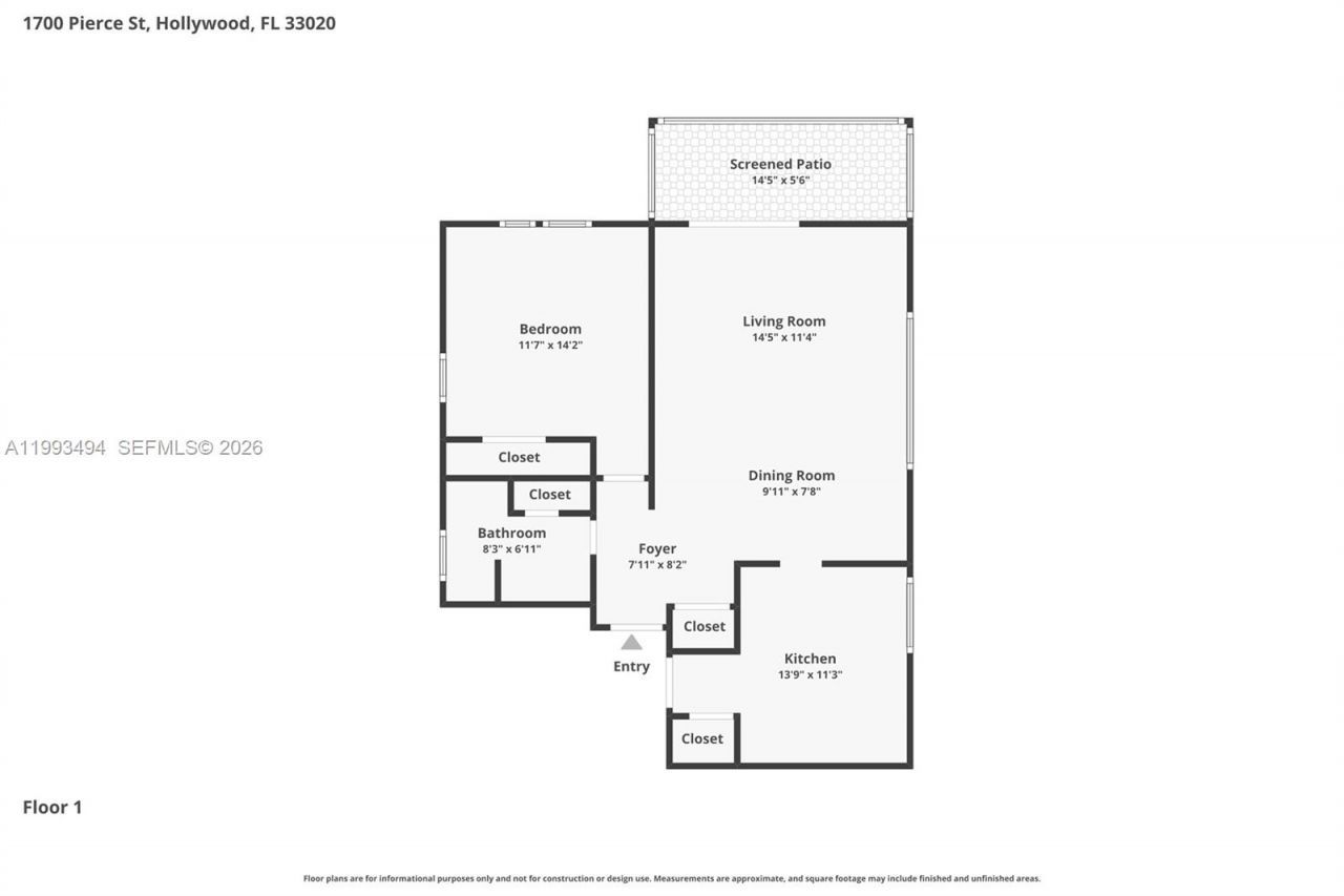1700 Pierce St , Unit 804, Hollywood, FL 33020 Photo