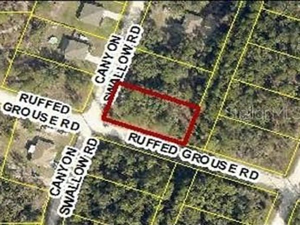 0 CANYON SWALLOW RD (PARCEL KEY 00784734) , WEEKI WACHEE, FL 34614