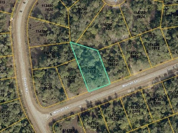 Lot #15 WORRELL LANE , NORTH PORT, FL 34288