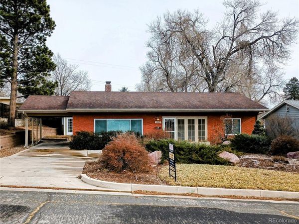 1927 Alpine Drive , Colorado Springs, CO 80909