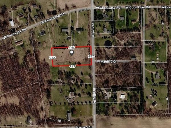 V/L Bradley Road , Iosco Twp, MI 48892