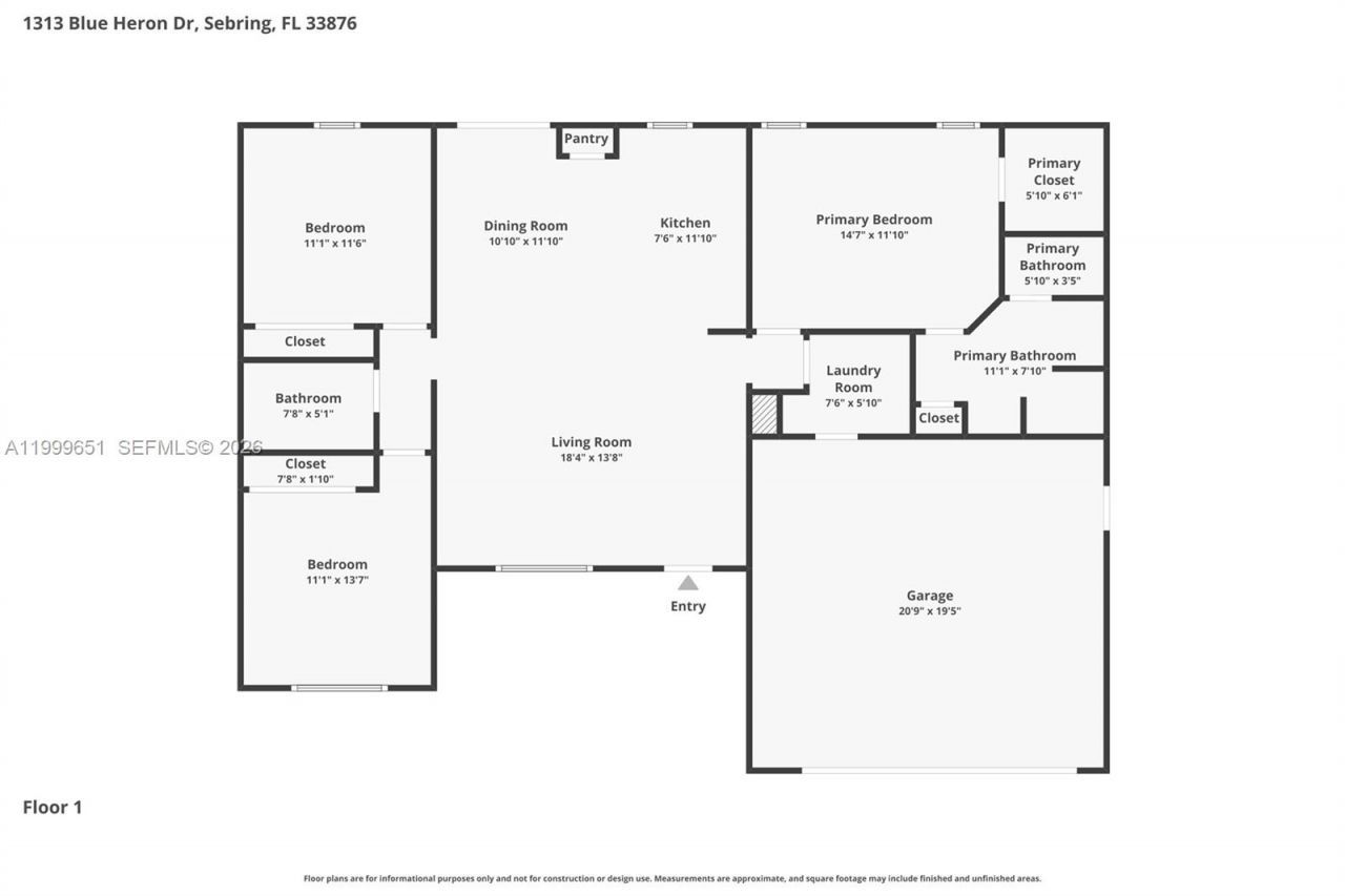 1313 Blue Heron Drive , Sebring, FL 33876 Photo