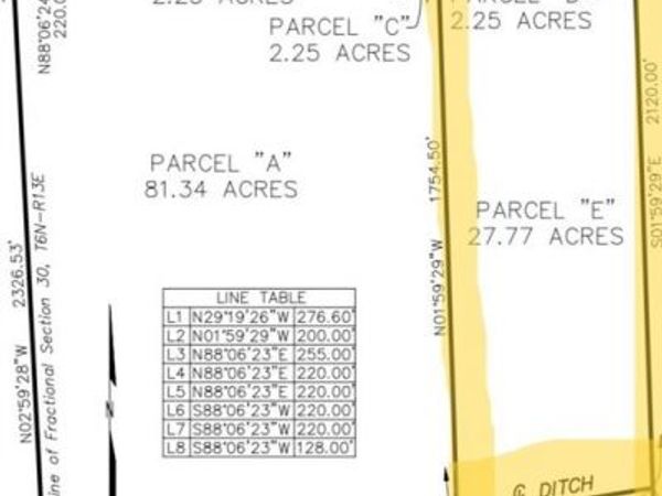 0 Parcel E Almont Rd , Berlin Twp, MI 48002