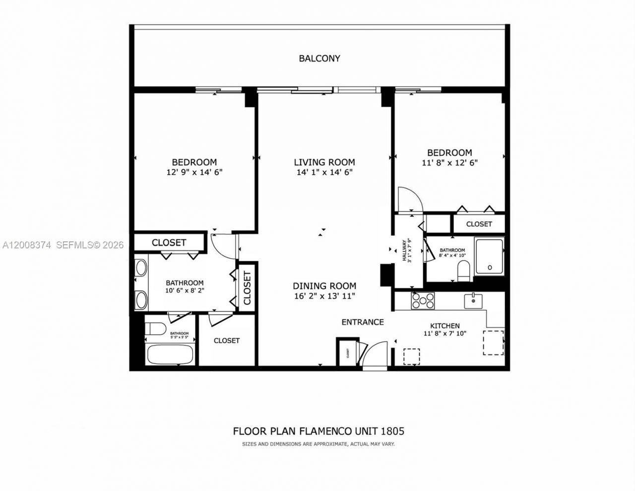 3701 N Country Club Dr, Unit 1805, Aventura, FL 33180 Photo