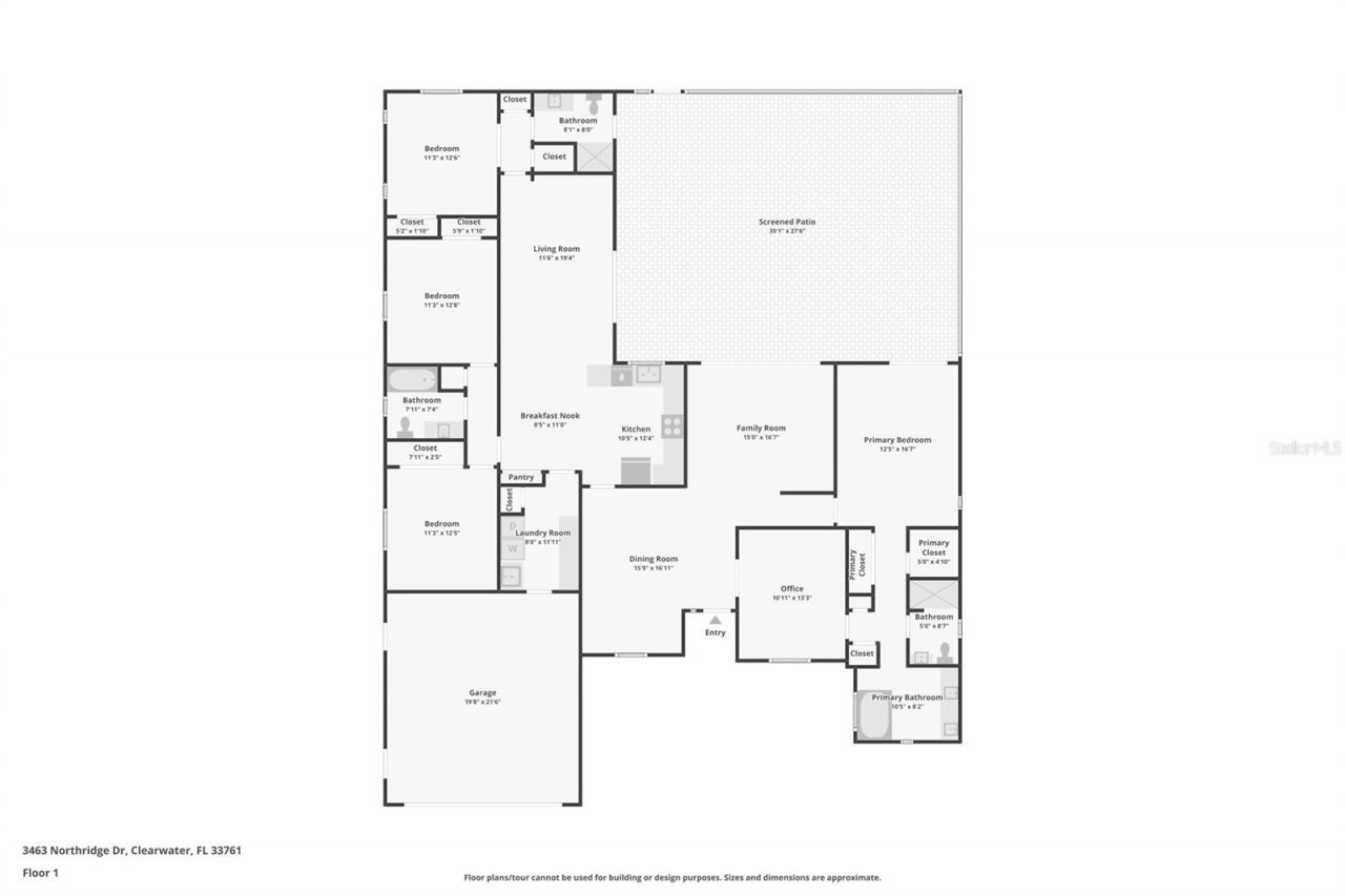 3463 Northridge Drive , Clearwater, FL 33761 Photo