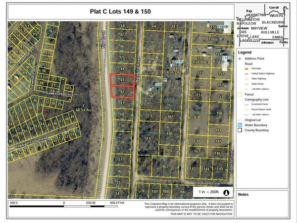 Plat C Lots 149&150 Bluebird Road, Odessa, MO 64076
