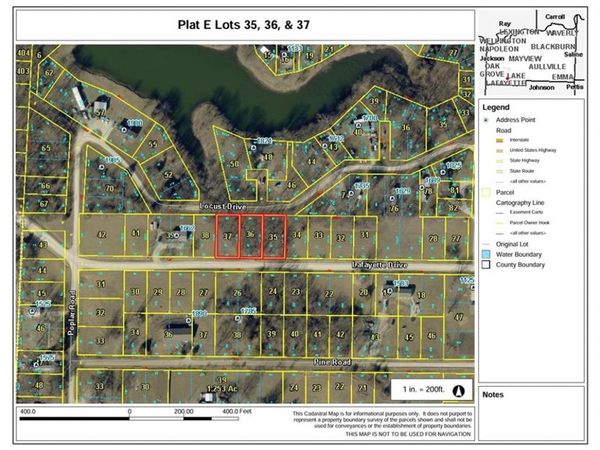 Plat E Lot 35,36&37 Lafayette Drive, Odessa, MO 64076
