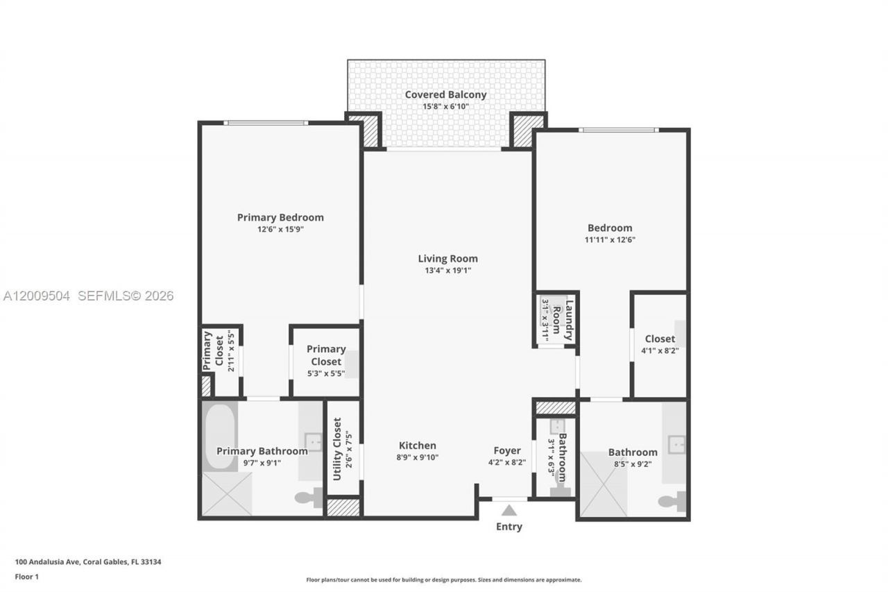 100 Andalusia, Unit 301, Coral Gables, FL 33134 Photo