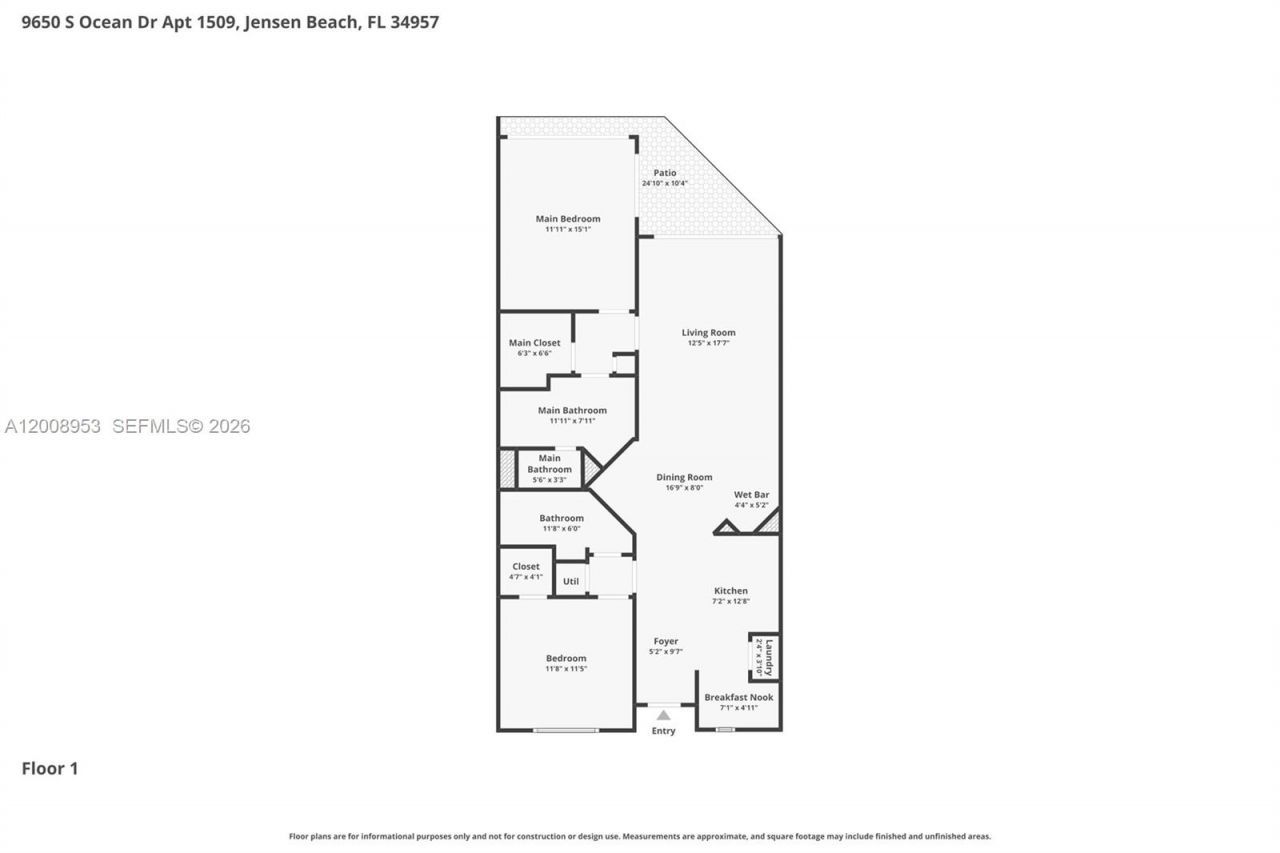 9650 S Ocean Dr, Unit 1509, Jensen Beach, FL 34957 Photo
