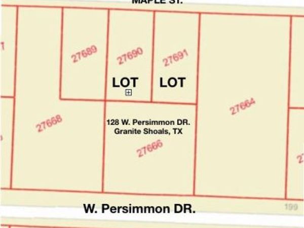 TBD Maple ST, Granite Shoals, TX 78654