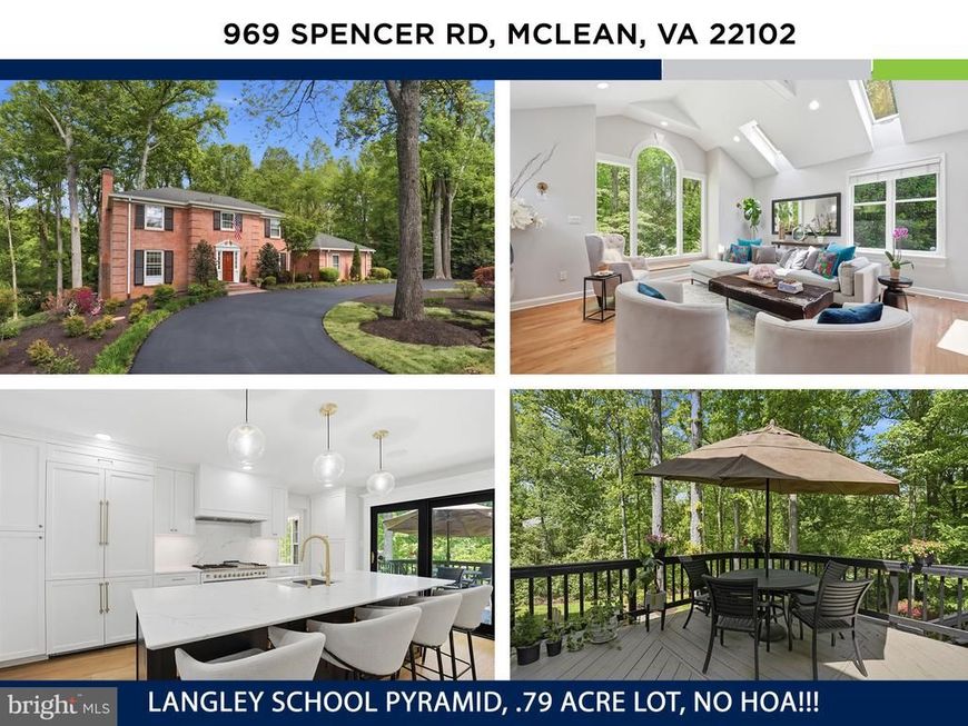 969 Spencer Road, McLean, VA 22102 Main Photo