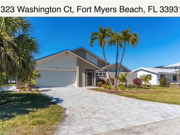 323 Washington CT , FORT MYERS BEACH, FL 33931