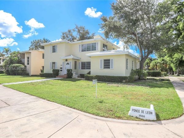 3500 Ponce De Leon Blvd , Unit Lower, Coral Gables, FL 33134