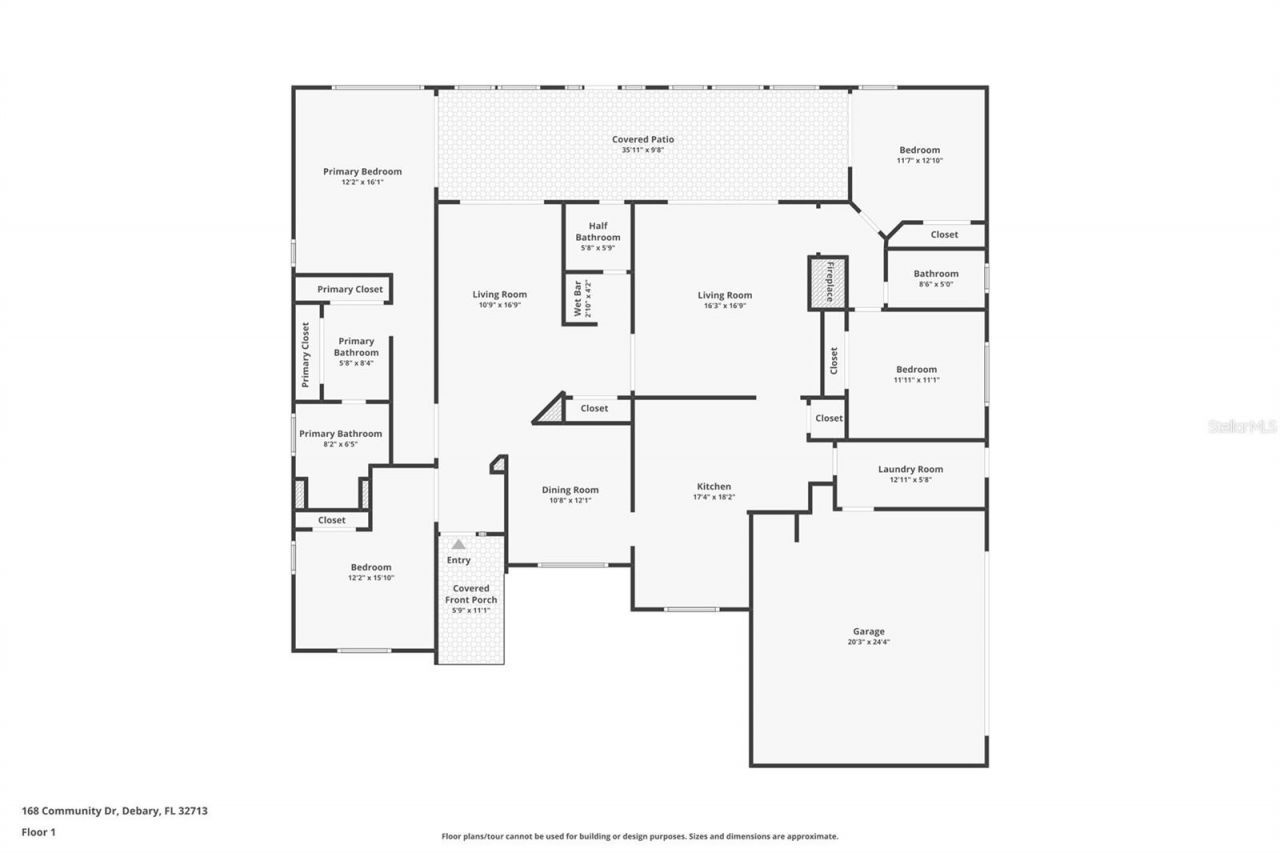 168 Community Drive , Debary, FL 32713 Photo