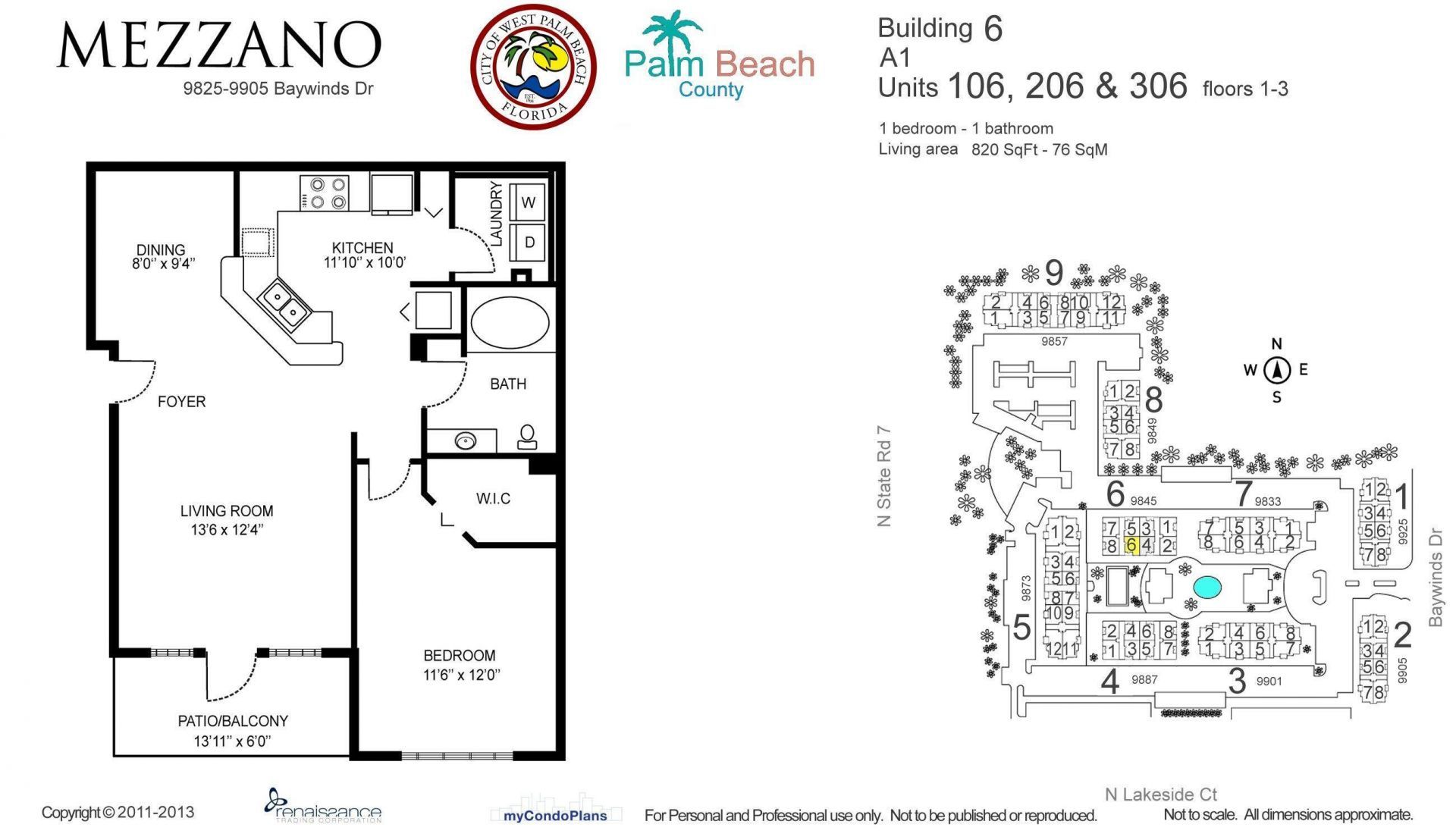 9845 Baywinds Drive, Unit 6206, West Palm Beach, FL 33411 Photo