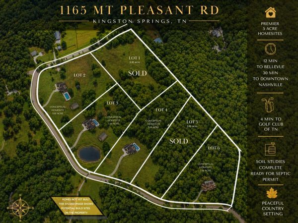 1165 Mount Pleasant Rd , Kingston Springs, TN 37082