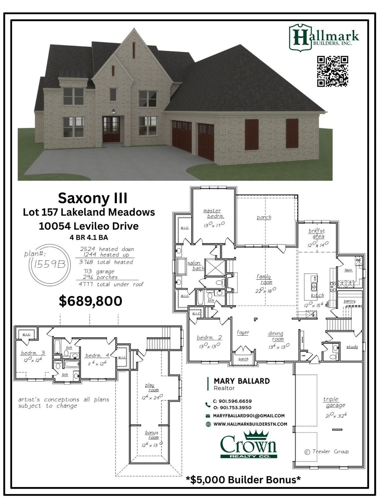 10054 Levileo Dr, Lakeland, TN 38002 Main Photo