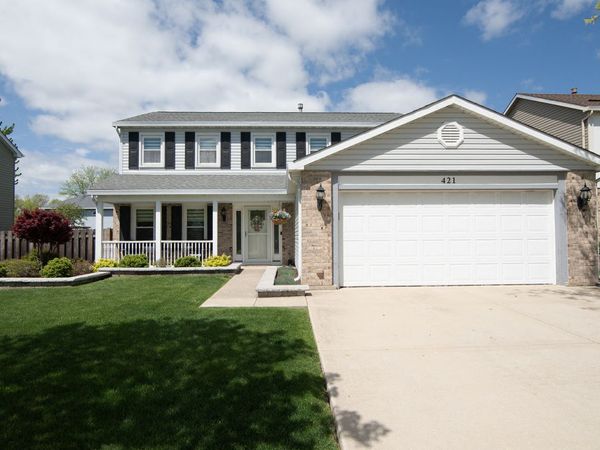 421 Burke Drive , Carol Stream, IL 60188