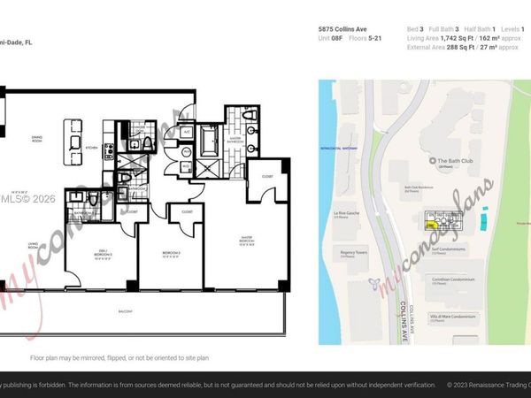 5875 Collins Ave , Unit 708, Miami Beach, FL 33140