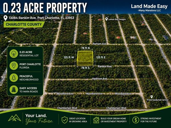 13084 RANKIN AVENUE , PORT CHARLOTTE, FL 33953