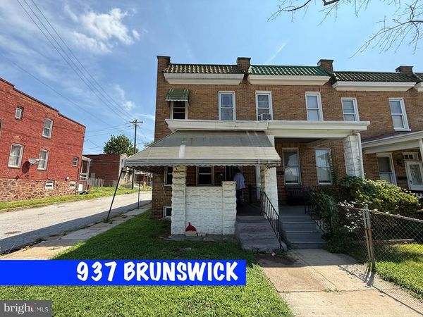 937 BRUNSWICK STREET , BALTIMORE, MD 21223