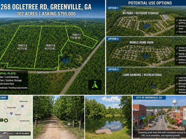 268 Ogletree Road, Greenville, GA 30222