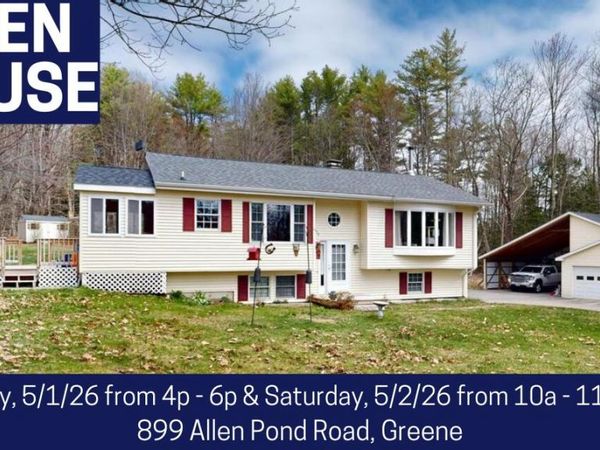 899 Allen Pond Road, Greene, ME 04236
