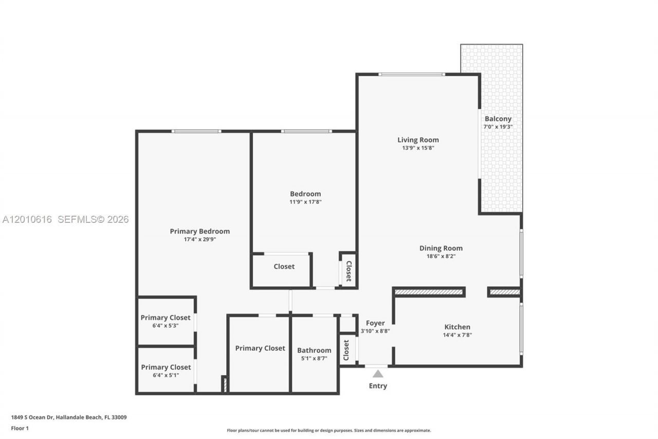 1849 S Ocean Dr , Unit 1402, Hallandale Beach, FL 33009 Photo