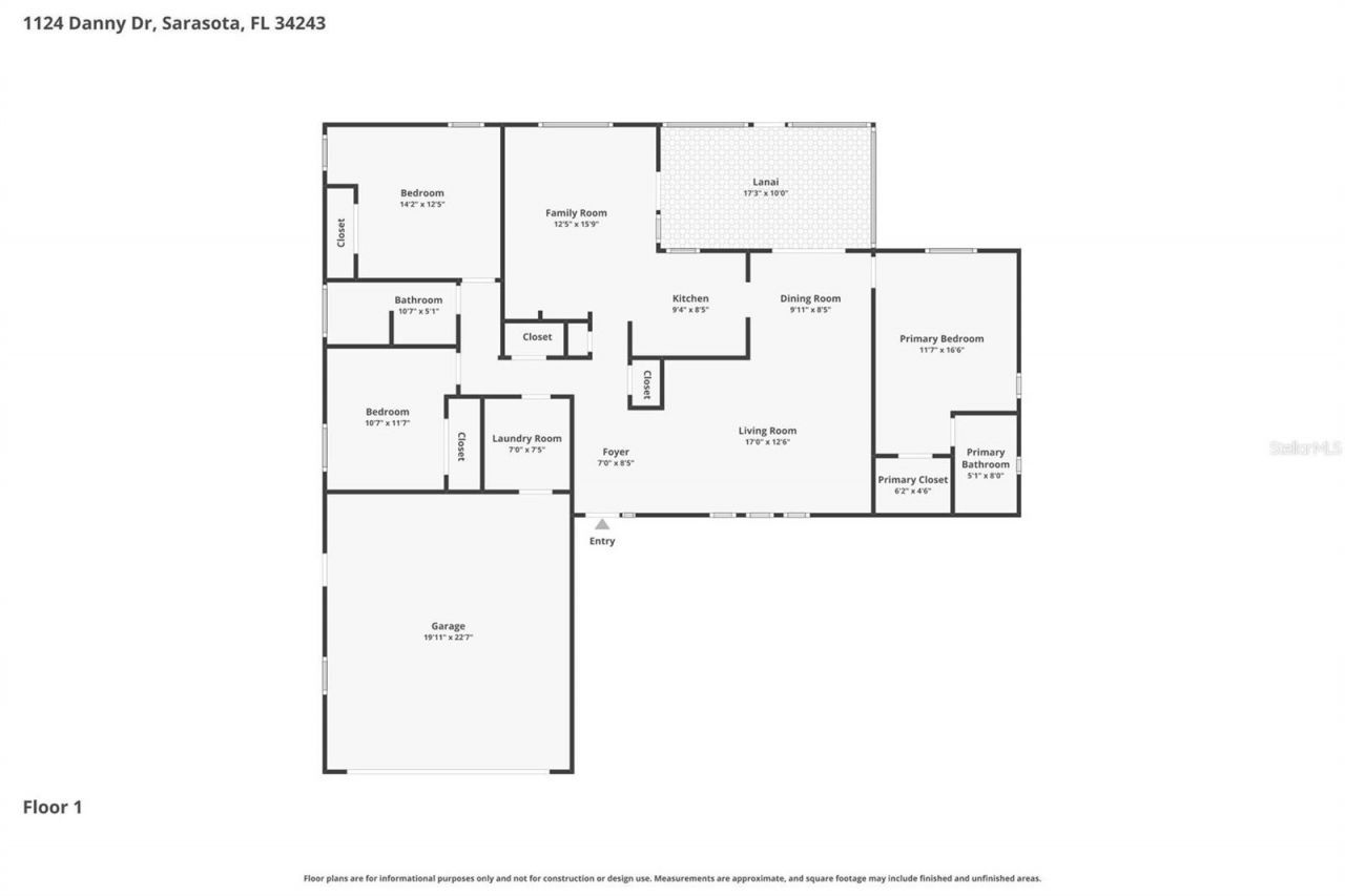 1124 Danny Drive, Sarasota, FL 34243 Photo