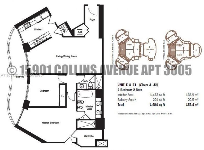 15901 Collins Ave , Unit 3005, Sunny Isles Beach, FL 33160 Photo