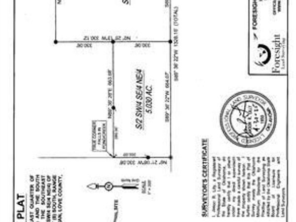 Clifton Road , Marietta, OK 73448