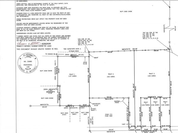 Lot 1 thru 6 Shannon Road, Ardmore, AL 35739