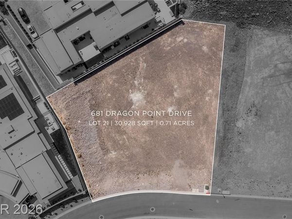 681 Dragon Point Drive, Henderson, NV 89012