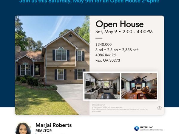 4086 Rex Road, Rex, GA 30273