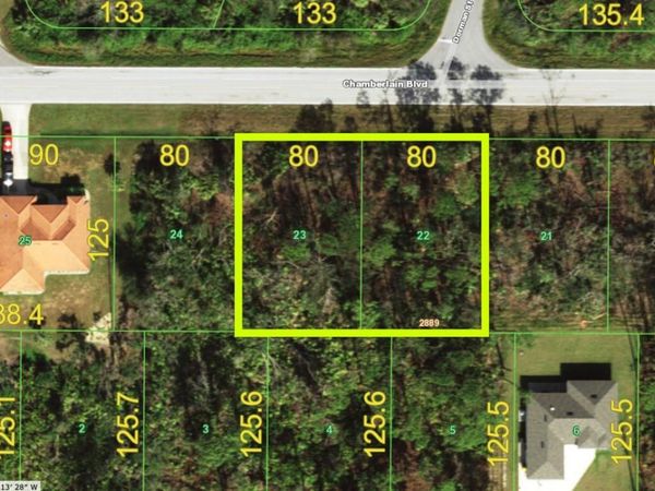 13431 & 13439 CHAMBERLAIN BOULEVARD , PORT CHARLOTTE, FL 33953