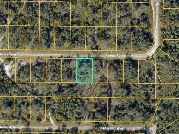 Lot #45 AMES AVENUE , NORTH PORT, FL 34291