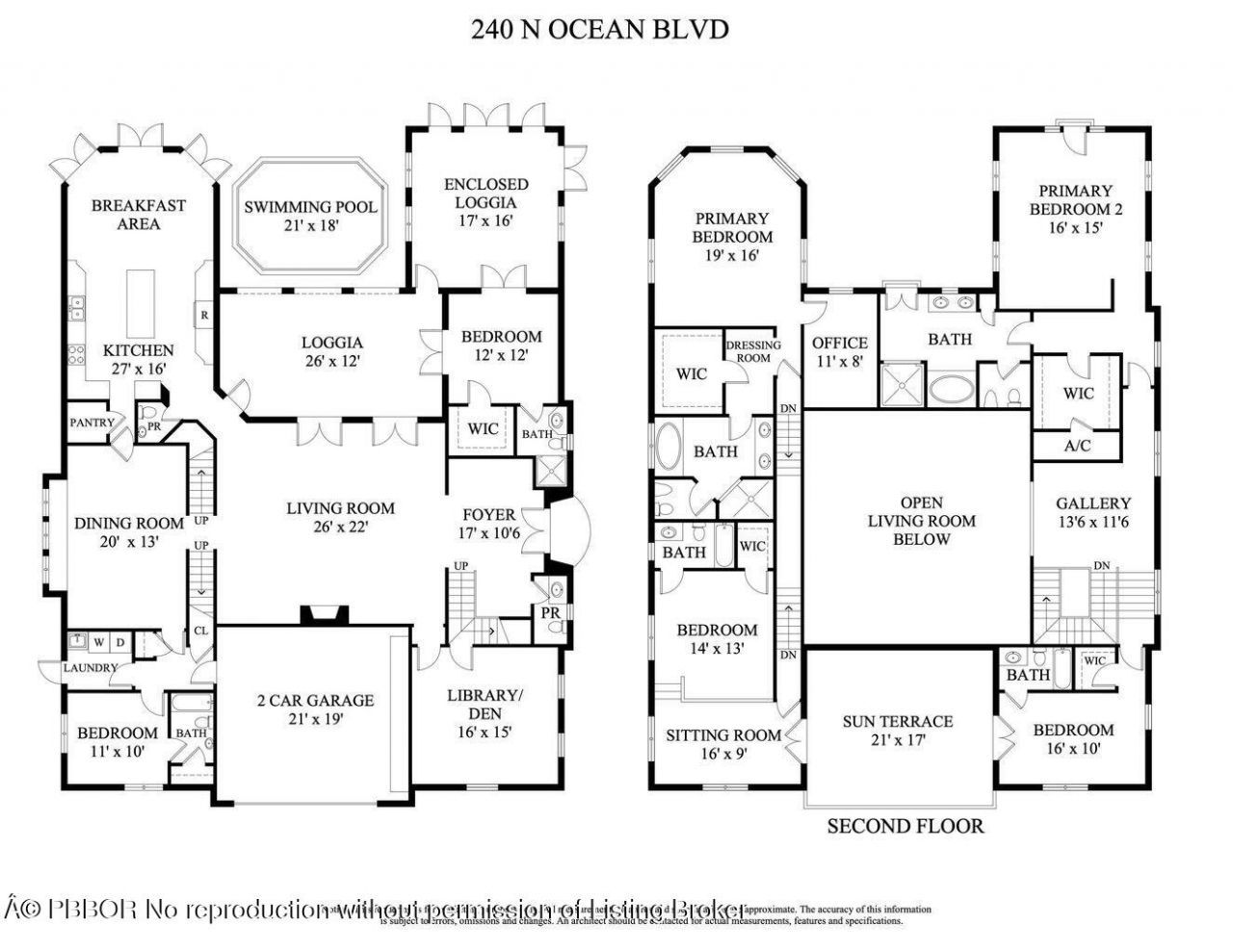 240 N Ocean Boulevard, Palm Beach, FL 33480 Photo
