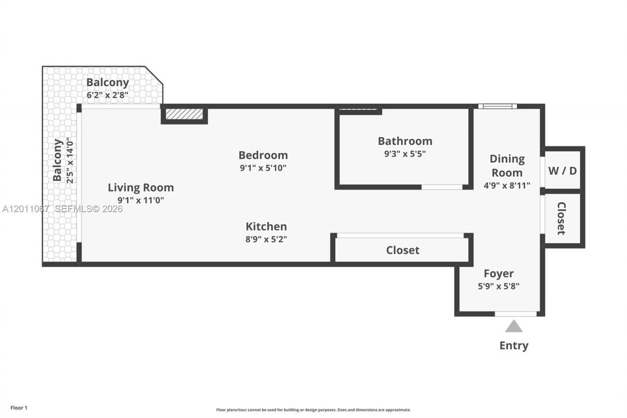 121 NE 5th St , Unit 712B, Miami, FL 33132 Photo
