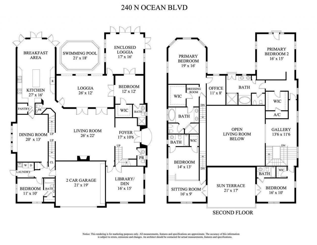 240 N Ocean Boulevard, Palm Beach, FL 33480 Photo