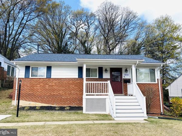4714 GLENOAK ROAD , HYATTSVILLE, MD 20784