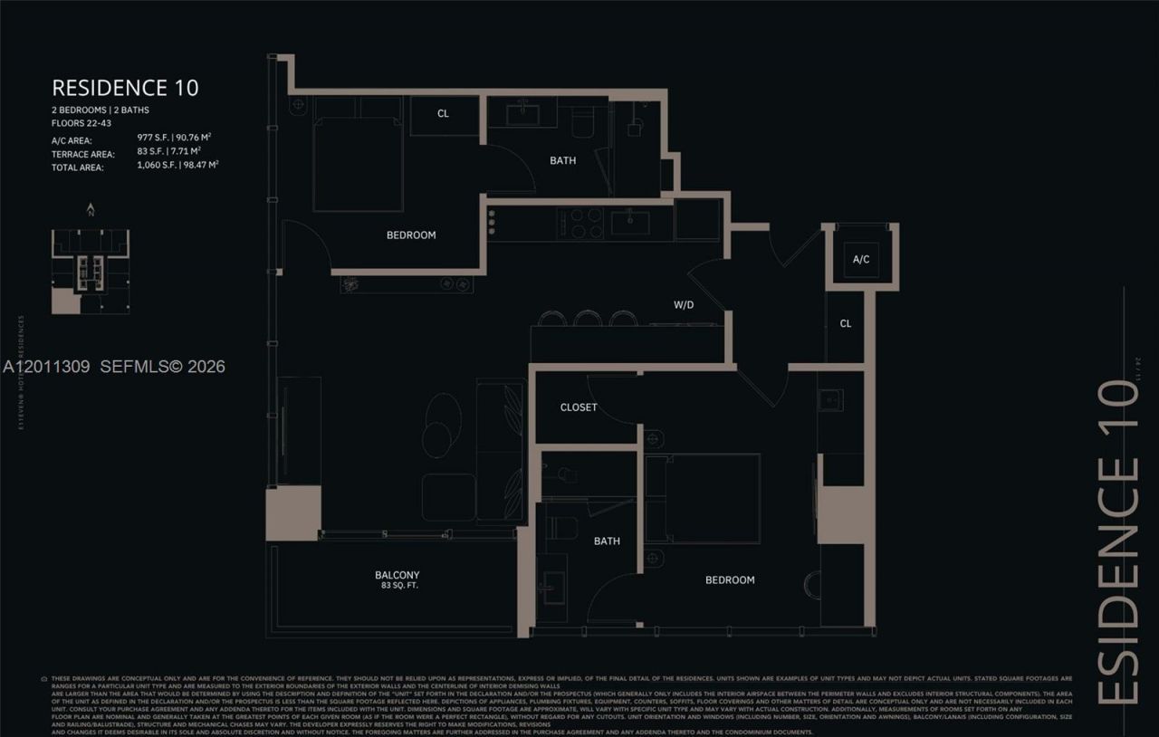 20 NE 11 St, Unit 3410, Miami, FL 33132 Photo