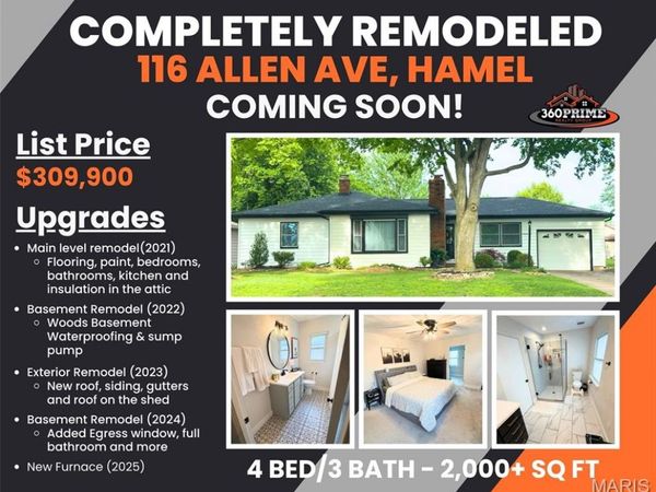 116 Allen Avenue , Hamel, IL 62046